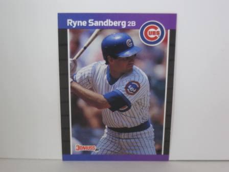 Ryne Sandberg #105 1989 Donruss Baseball Card